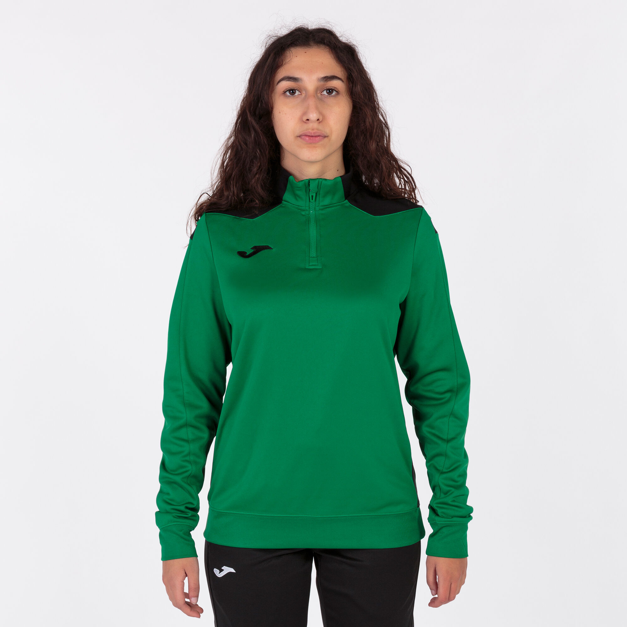 Sweatshirt frau Championship VI grün schwarz