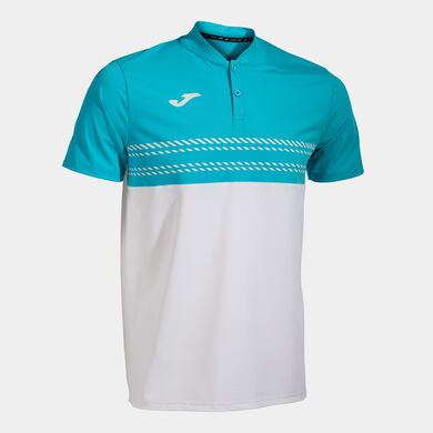 Polo manga corta hombre Smash blanco azul