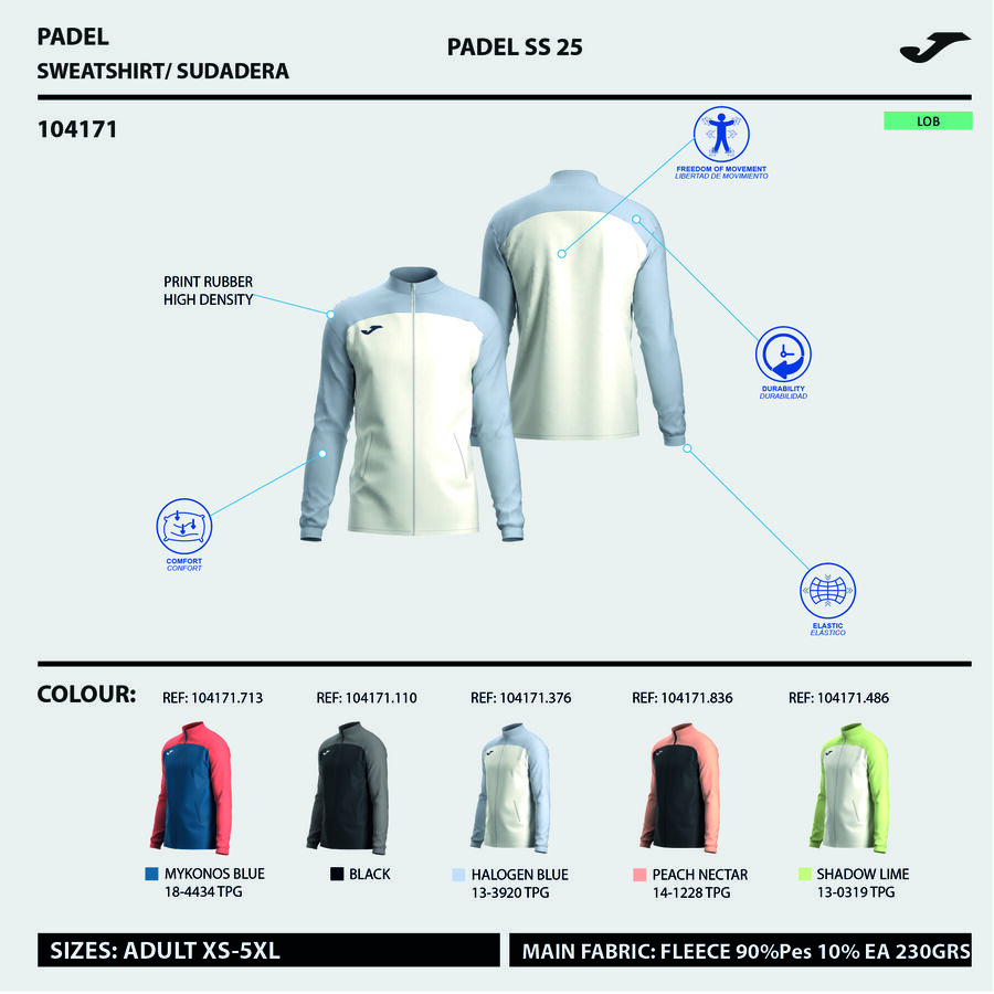 CHAQUETA CHALLENGE
