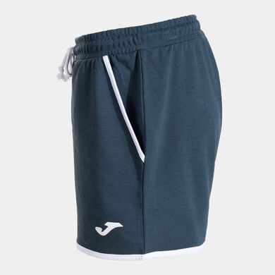Shorts woman Mimetic navy blue