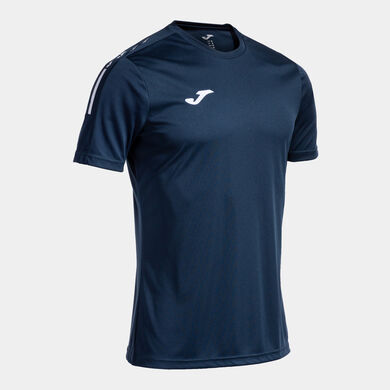 Kurzarmshirt mann Olimpiada marineblau