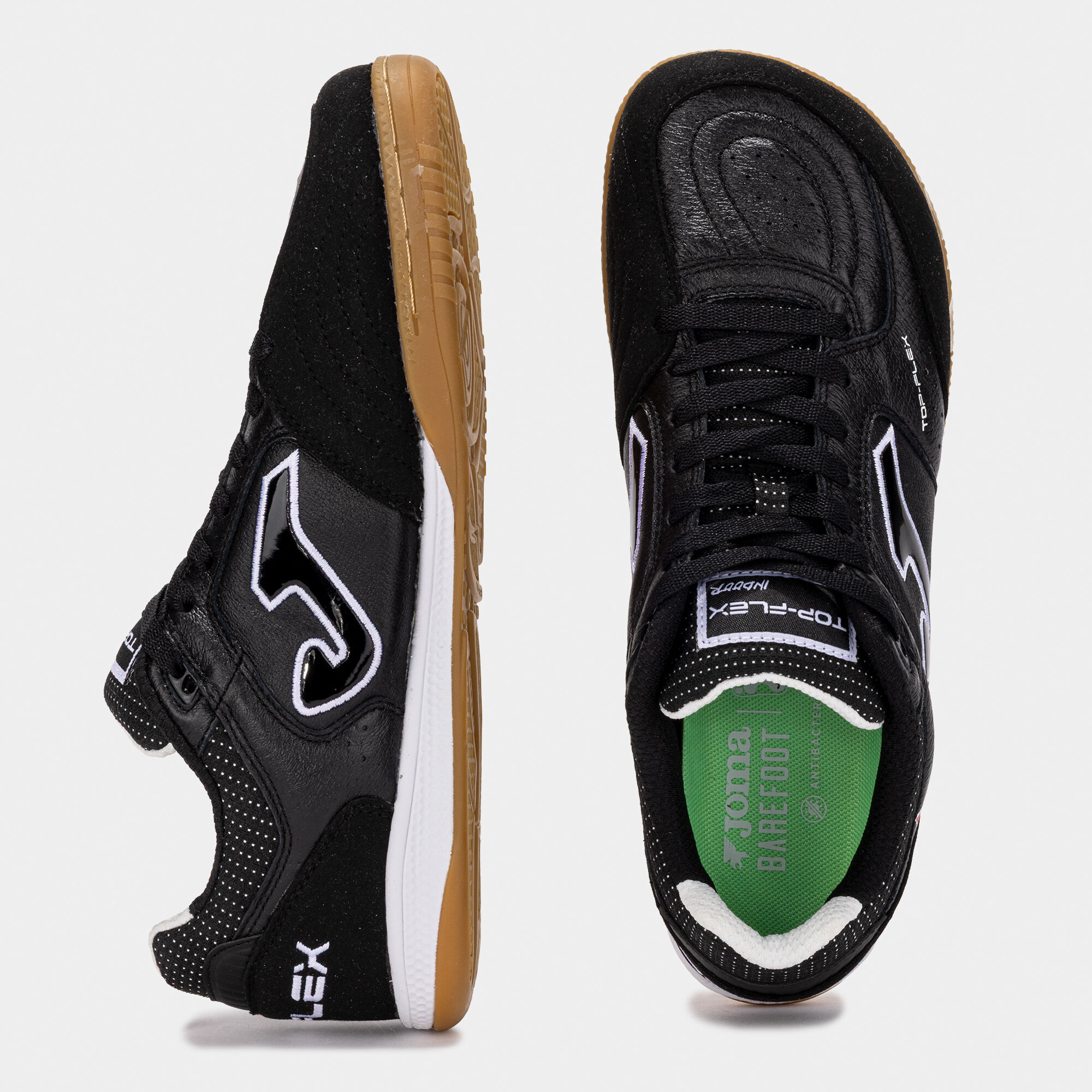 Futsal shoes Top Flex Foot Shape 25 indoor black | JOMA®