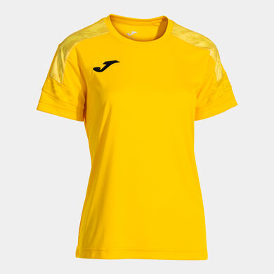 Camiseta manga corta mujer Championship VIII amarillo