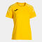 Camiseta manga corta mujer Championship VIII amarillo