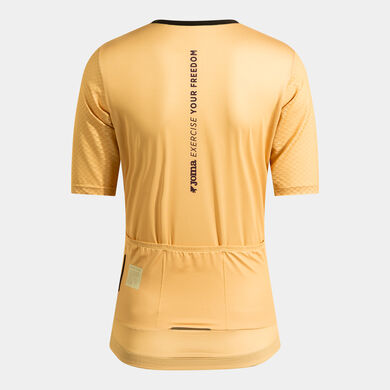 Maglia da ciclismo unisex Crono marrone