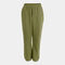 Longs pants woman Mimetic green