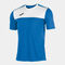 Camiseta manga corta hombre Winner royal blanco