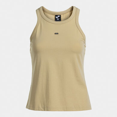 Tank top woman Mimetic brown