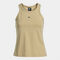 Tank top woman Mimetic brown