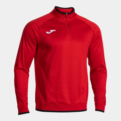 Sweatshirt man Combi Premium red black