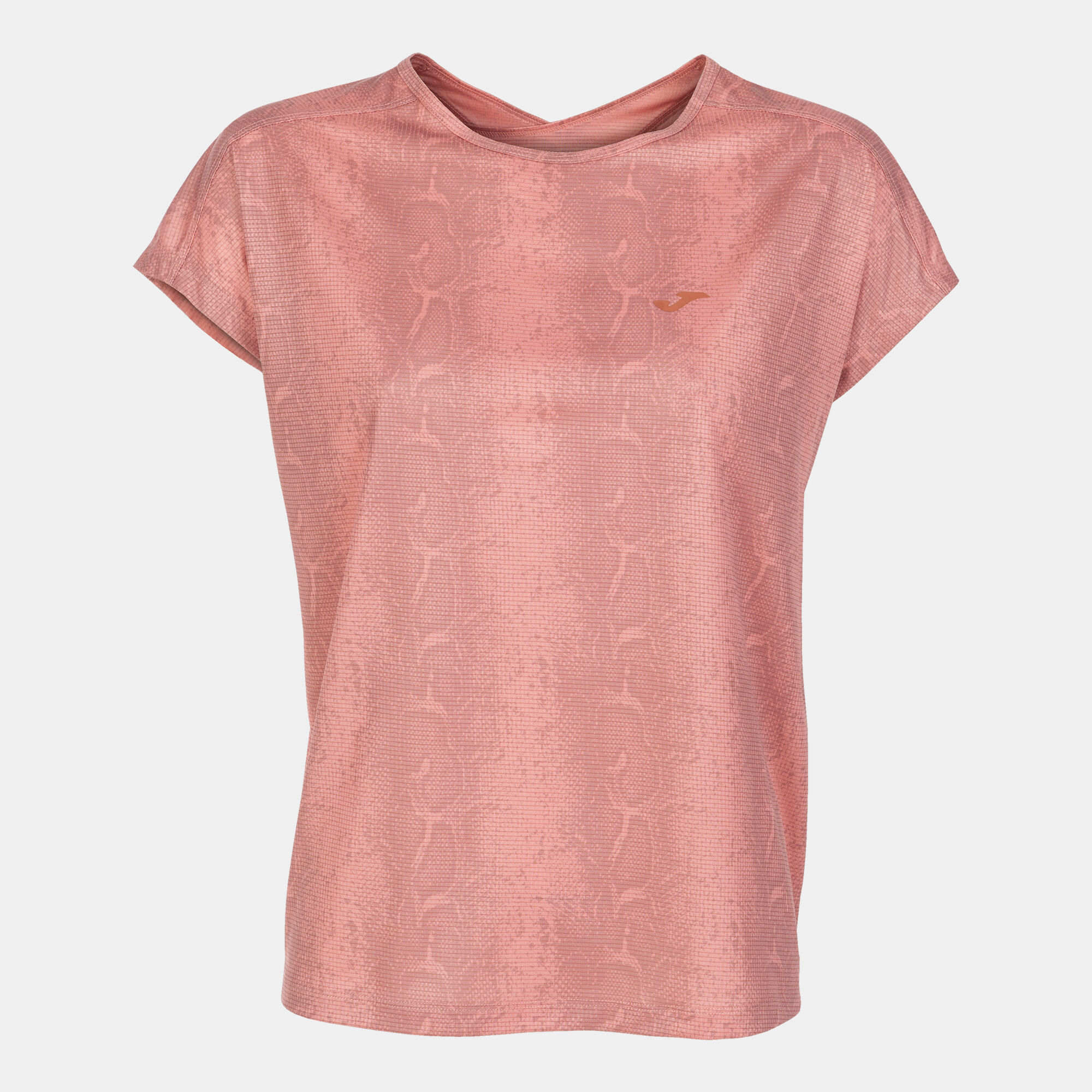 Camiseta manga corta mujer Core rosa