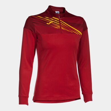 Sweatshirt woman Elite X red