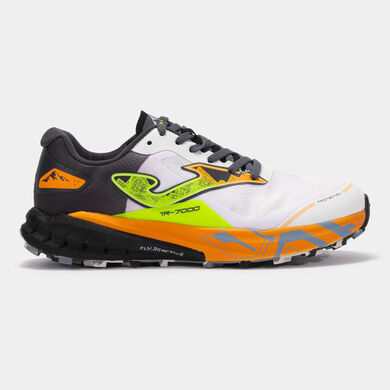 Chaussures trail running Tr-7 24 unisexe blanc jaune
