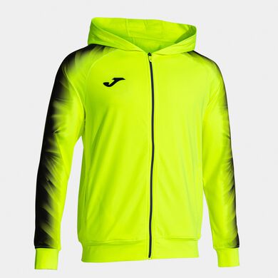 Chaqueta con capucha hombre Elite XI amarillo flúor negro