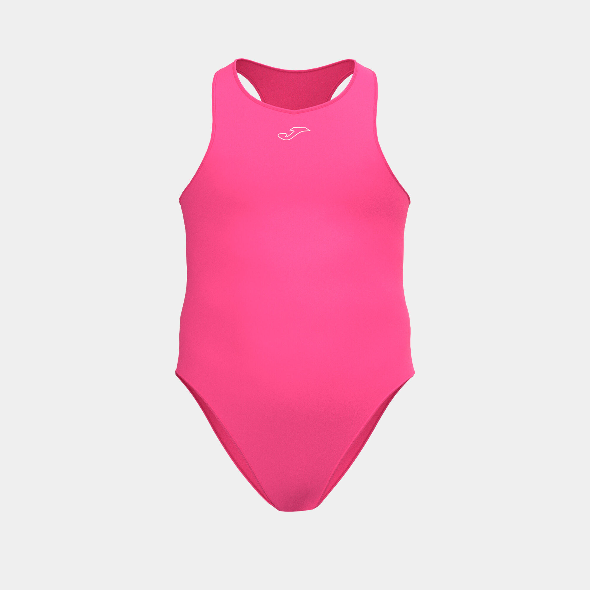 Costum de baie fete Splash roz fosforescent