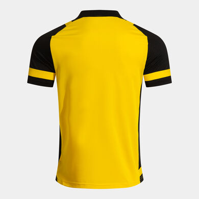 Polo m/c uomo Lider giallo nero