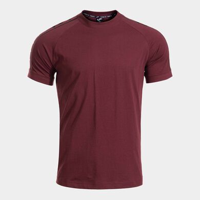 Shirt short sleeve man Icono Street burgundy black