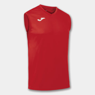 Camiseta sin mangas hombre Combi rojo