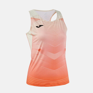 Camiseta tirantes mujer Elite XII naranja
