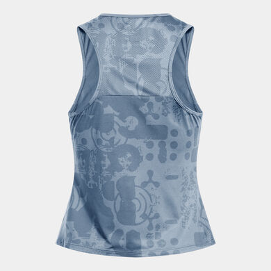 Tank top woman Challenge blue