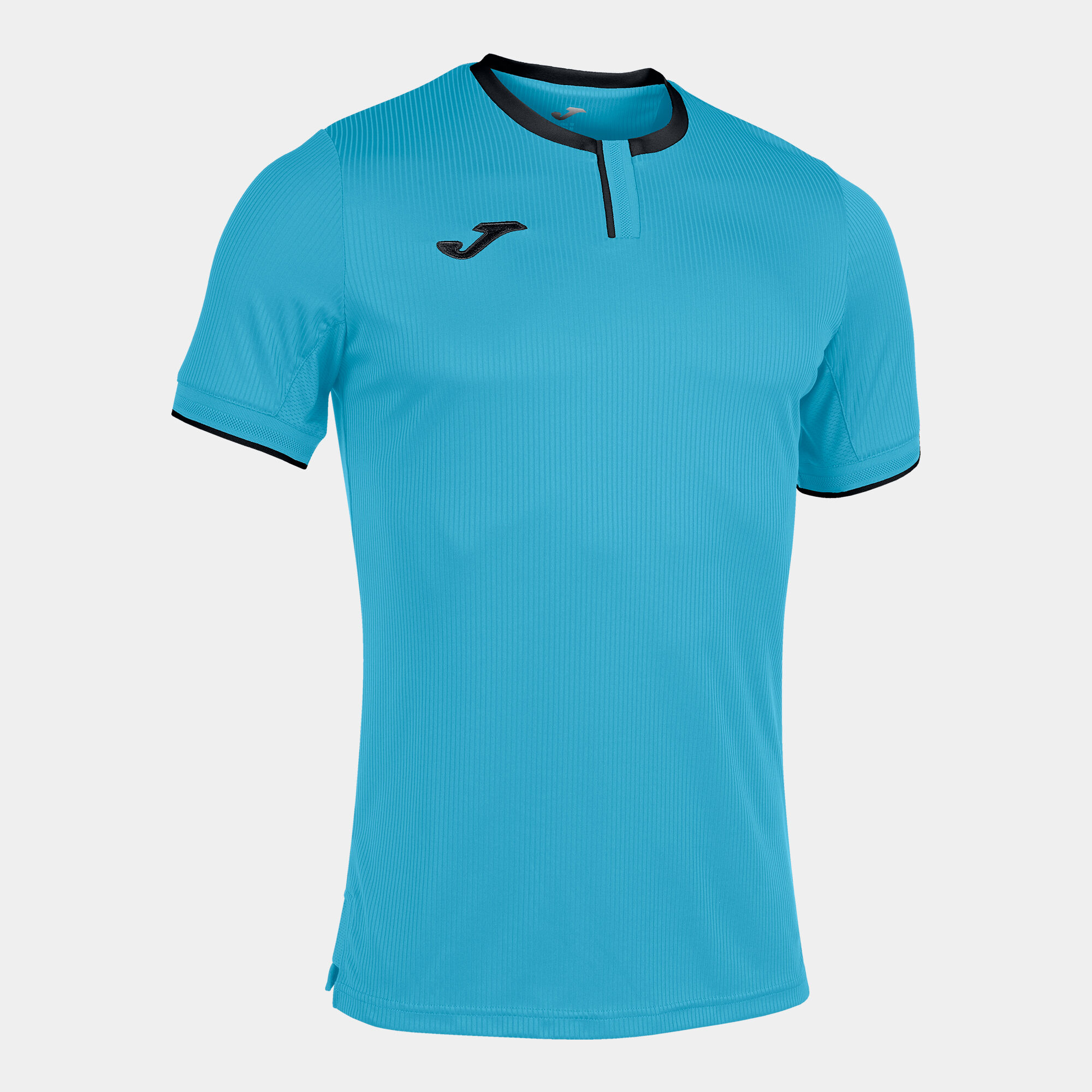 MAILLOT MANCHES COURTES HOMME GOLD III TURQUOISE FLUO NOIR