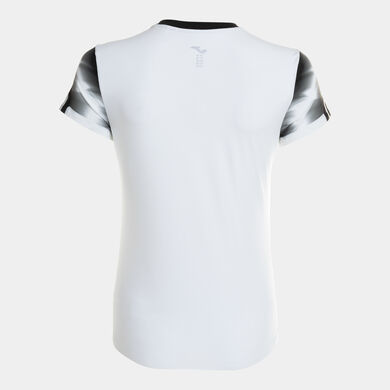 Shirt short sleeve woman Elite XI white black