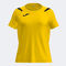 Camiseta manga corta mujer Dinamo II amarillo negro