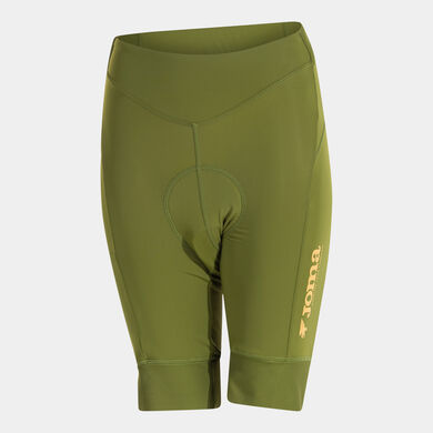 Cycling shorts woman Crono green