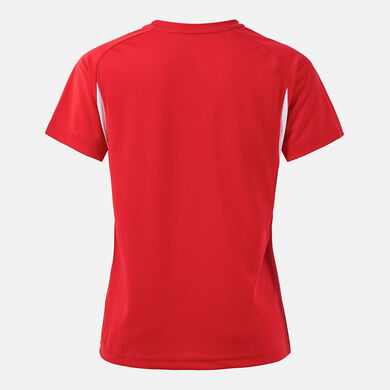 Tricou cu m&acirc;necă scurtă damă Championship 20 roșu negru
