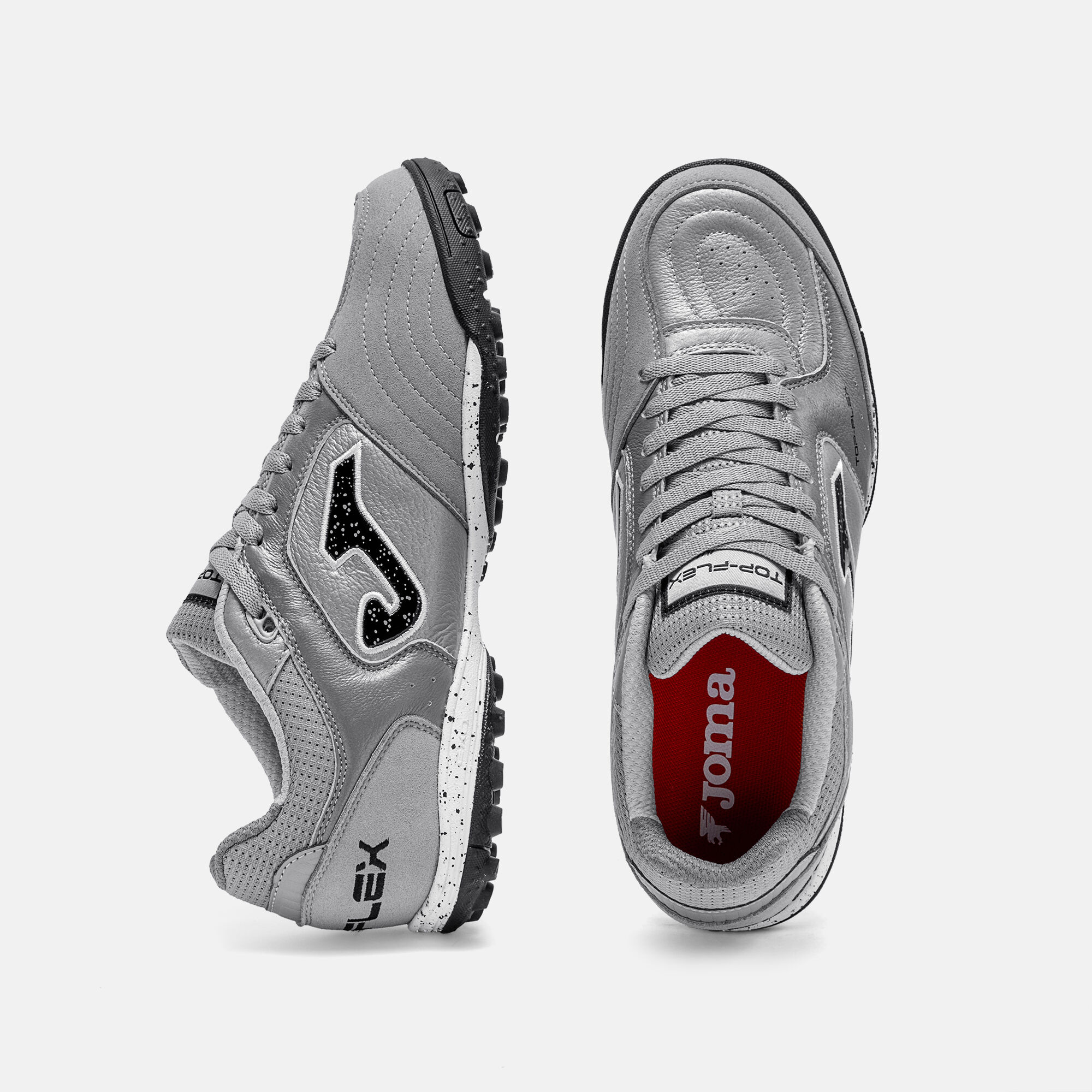 Football boots Top Flex 26 turf light gray | JOMA®