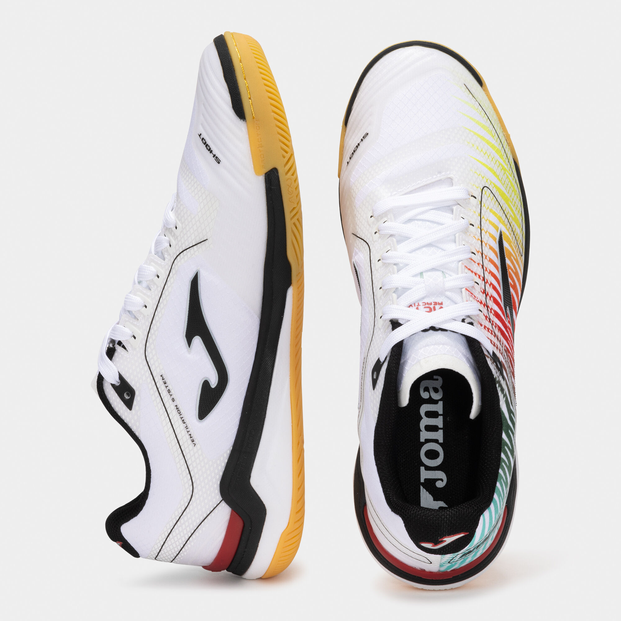 Futsal shoes Invicto 25 indoor white multi color