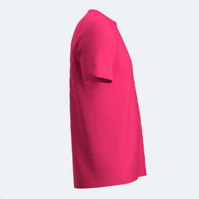 Shirt short sleeve man Iconic fuchsia