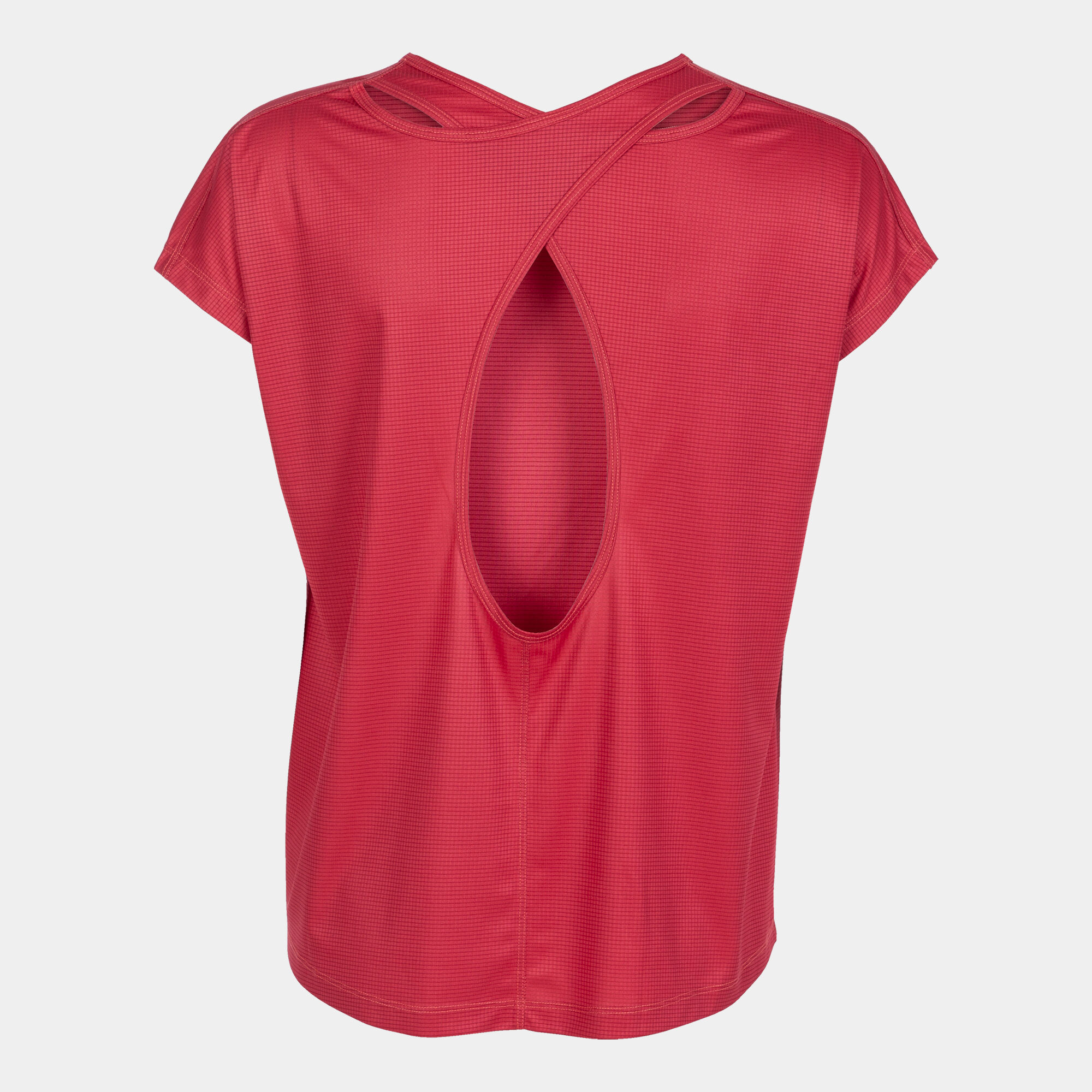 Koszulka z krótkim rękawem kobiety Core czerwony