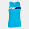 Shirt s/m frau Court neon-türkis marineblau