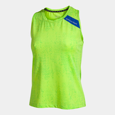 Camiseta tirantes mujer R-City verde