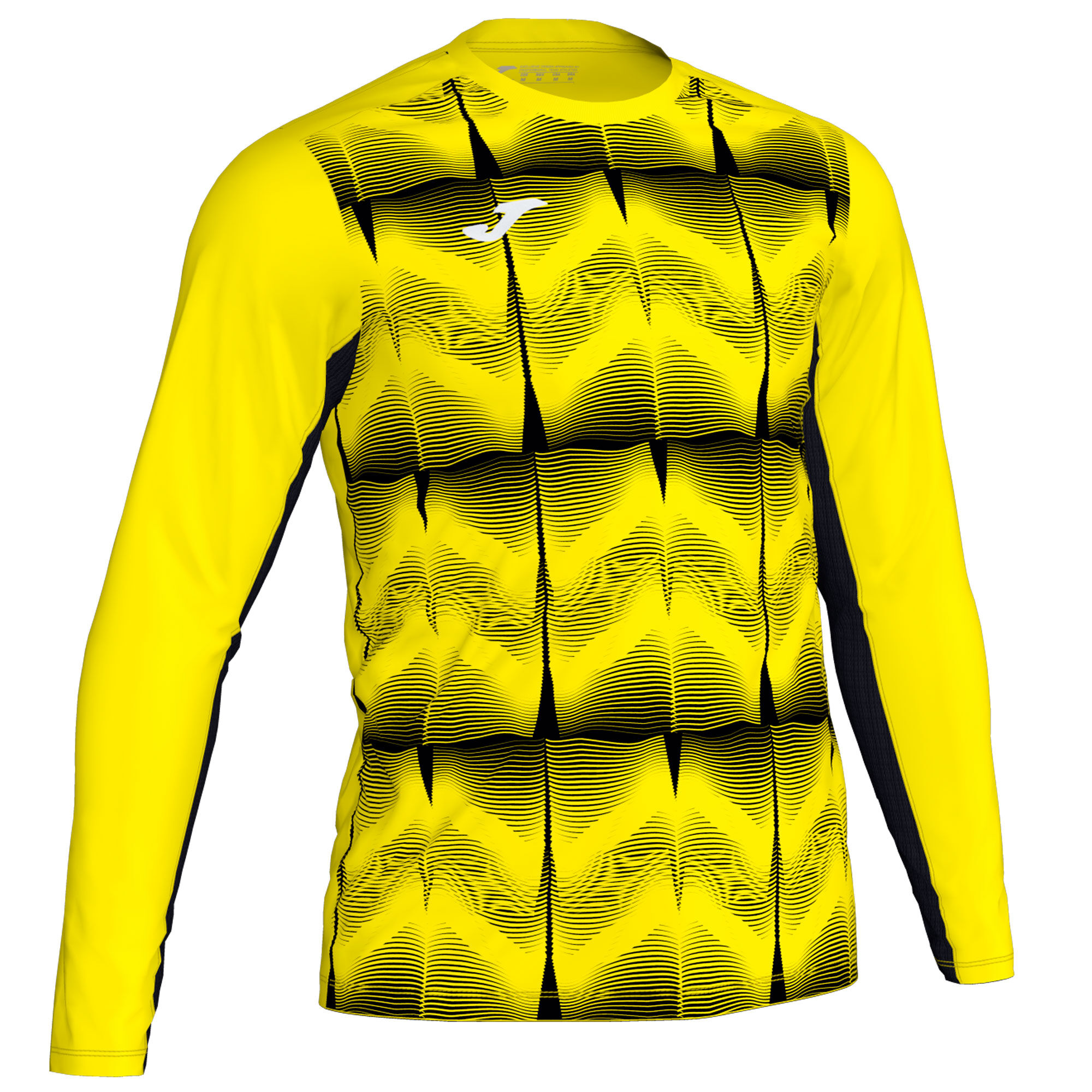 MAILLOT MANCHES LONGUES HOMME PORTERO DERBY IV JAUNE FLUO