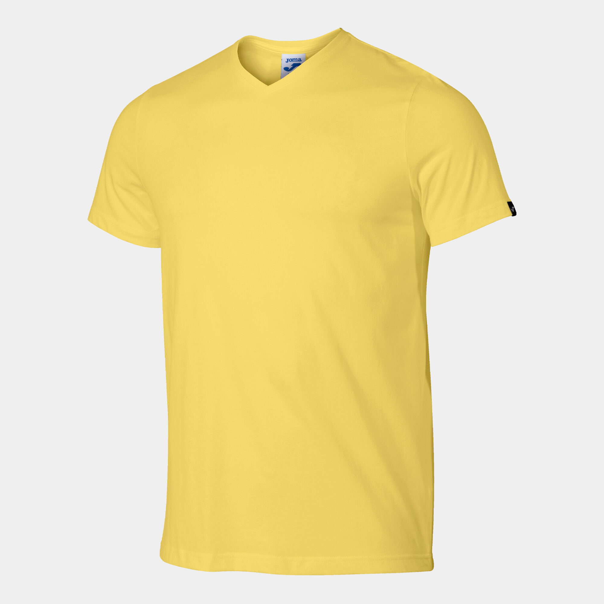 T-shirt manga curta homem Versalles amarelo