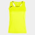 Camiseta tirantes mujer Siena II amarillo flúor
