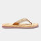 Chanclas casual S.Lanzarote Lady 23 mujer beige