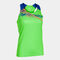 Camiseta tirantes mujer Elite X verde flúor royal