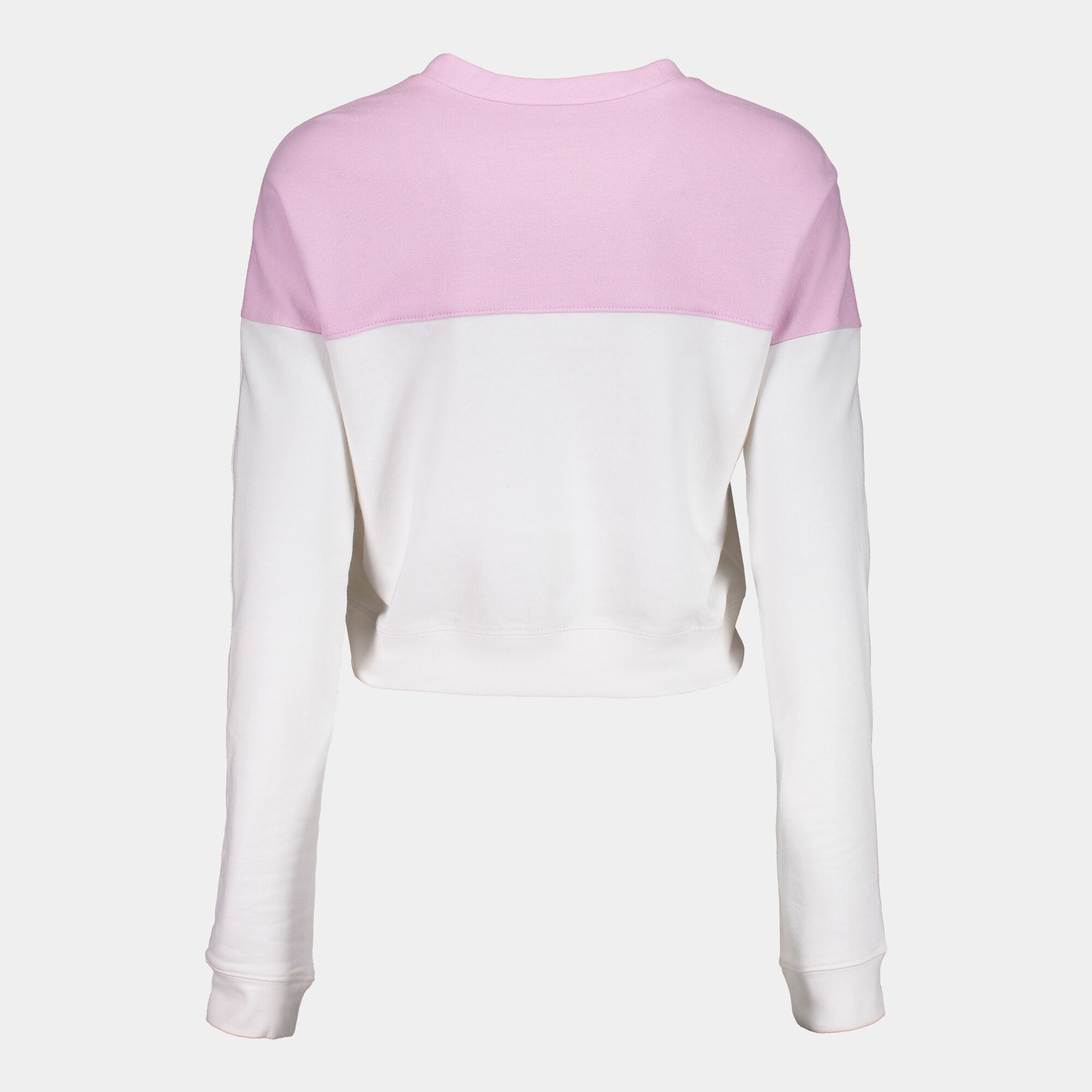 Sweat-shirt femme Daphne blanc violet