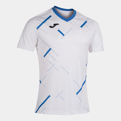 Camiseta manga corta hombre Tiger III blanco royal