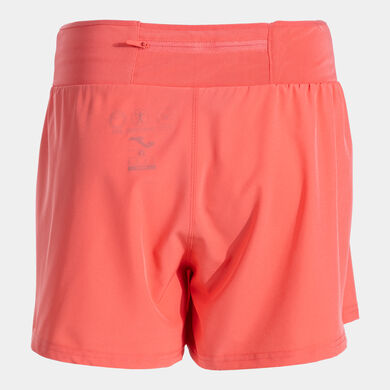Short femme R-Nature corail