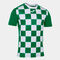 Maglia a manica corta uomo Flag II verde bianco