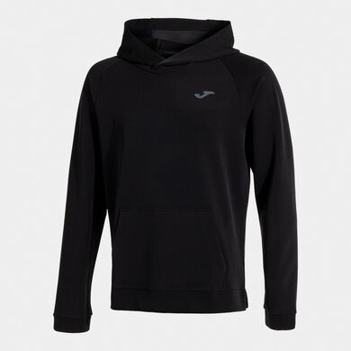 Camisola com capuz unissexo Breath preto