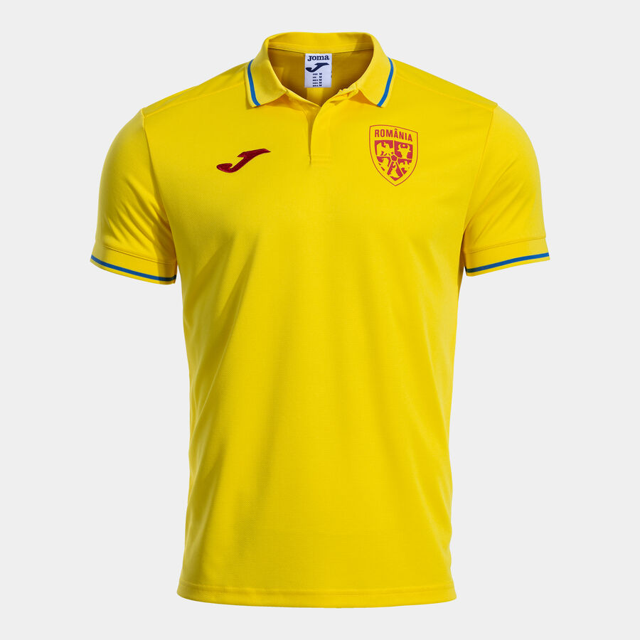 POLO MANGA CORTA REPLICA FED. FUTBOL RUMAN&Iacute;A