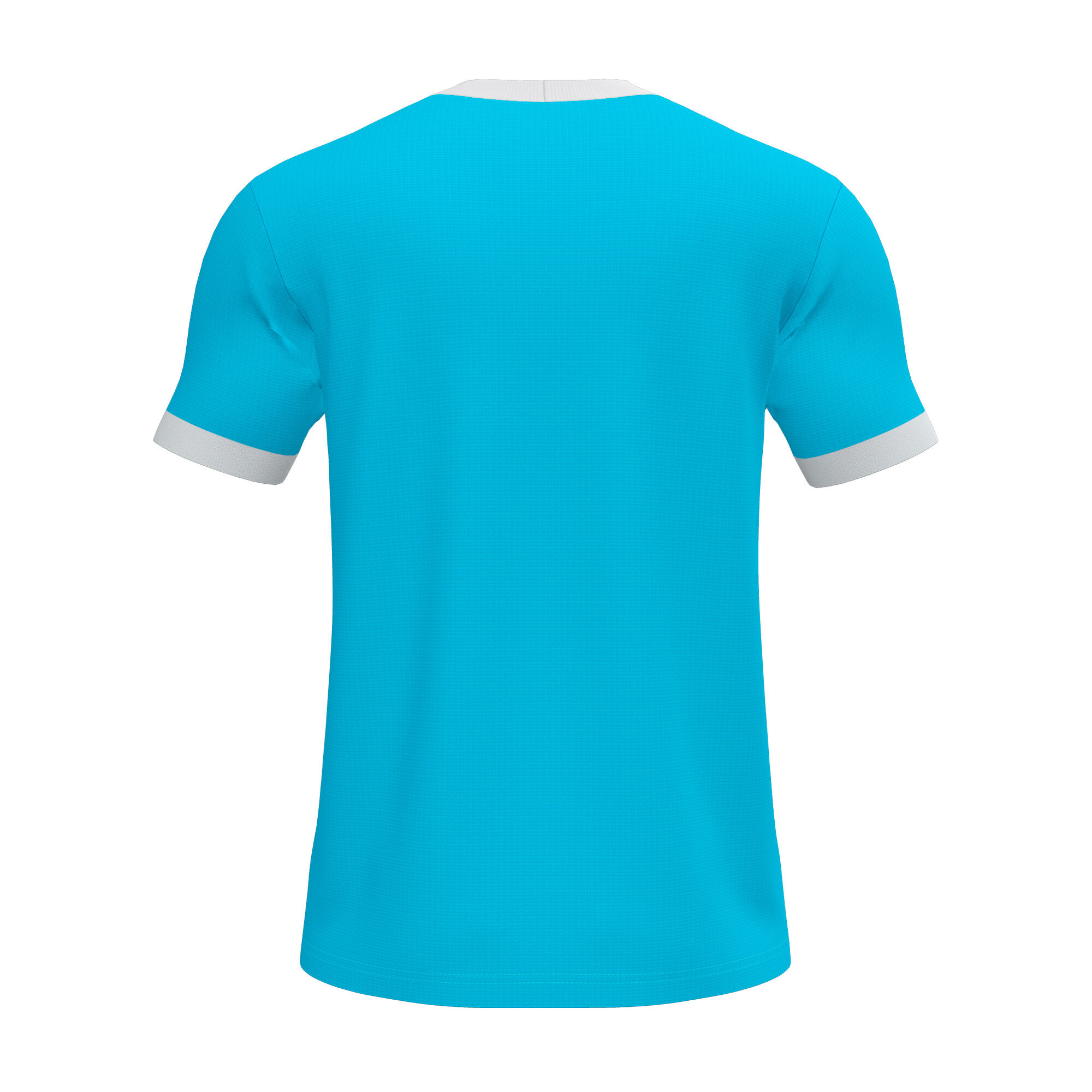MAILLOT MANCHES COURTES HOMME OPEN III TURQUOISE FLUO