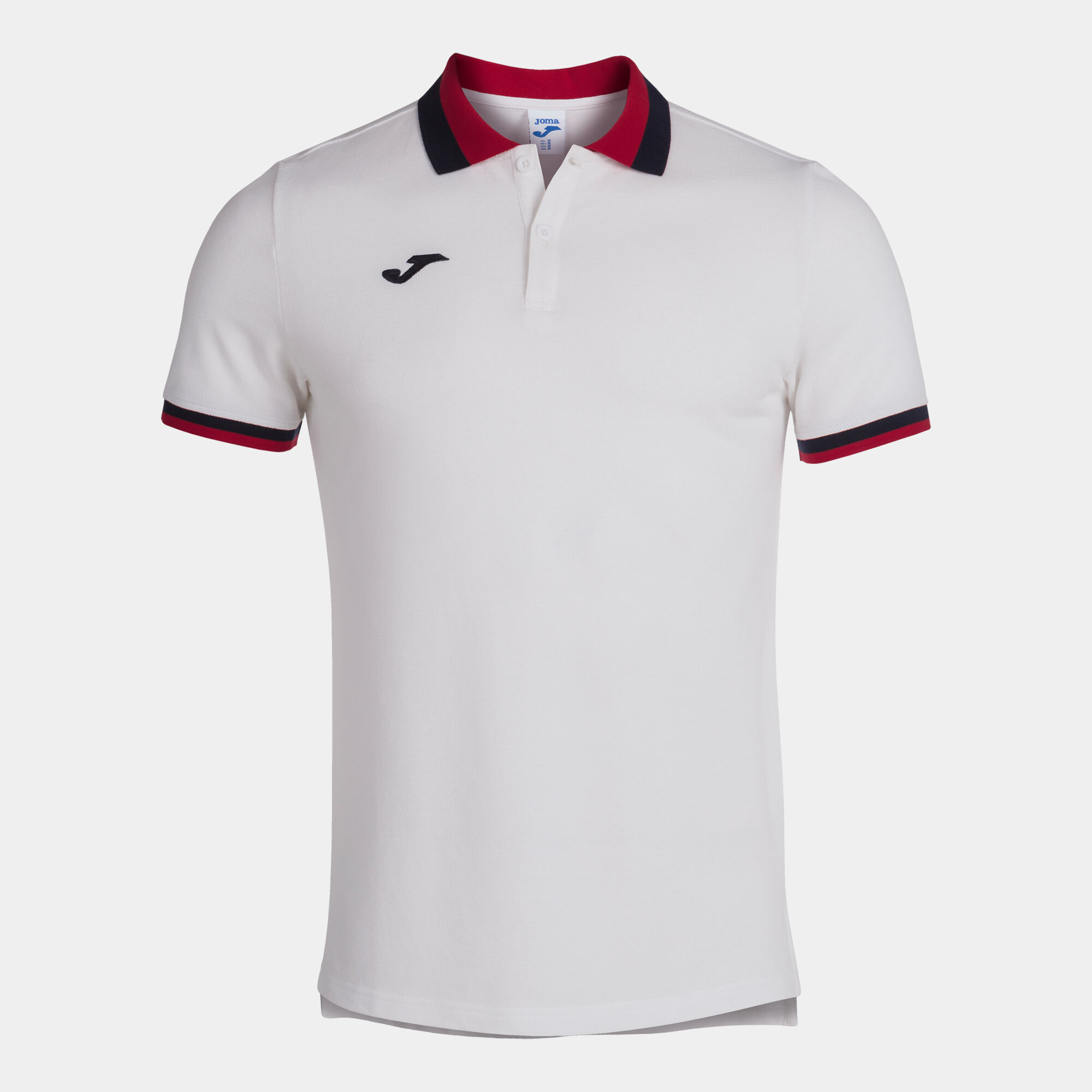POLO MANCHES COURTES HOMME CONFORT II BLANC