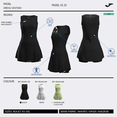 Abito donna Torneo lime