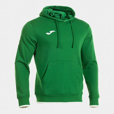 Hooded sweater man Olimpiada green